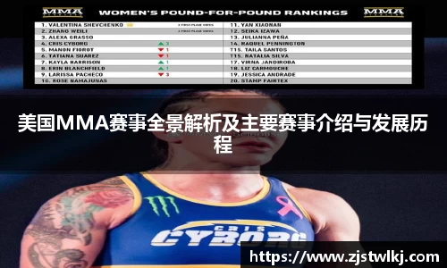 美国MMA赛事全景解析及主要赛事介绍与发展历程